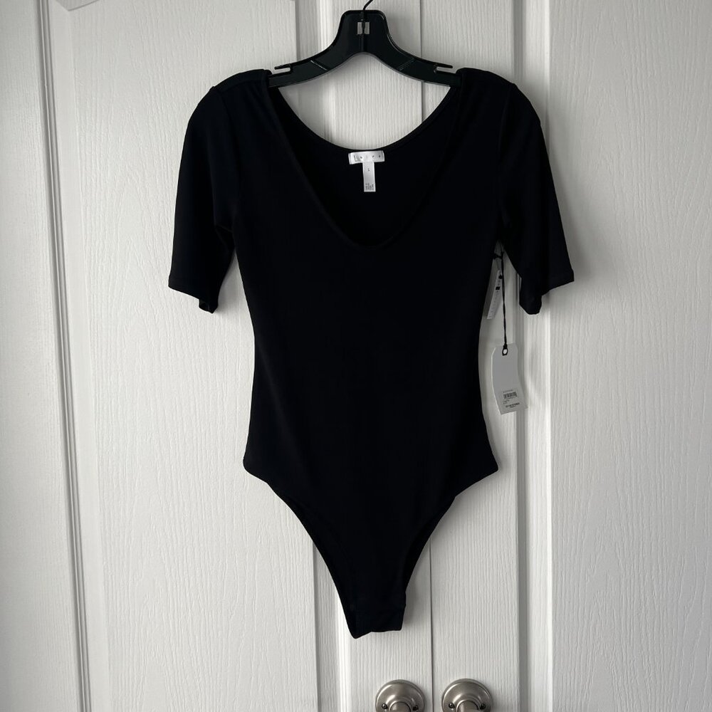 NWT LEITH Bodysuit Black